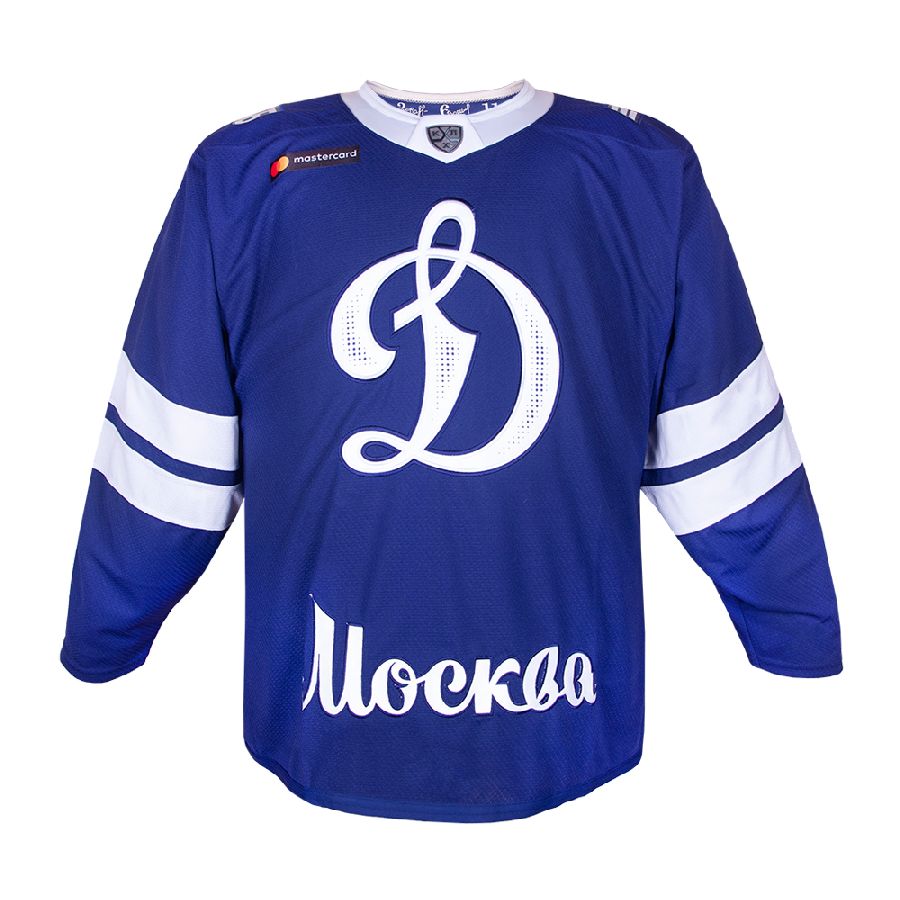 картинка Хоккейный свитер Динамо анатомический (тёмный вариант) от магазина LutchShop.ru