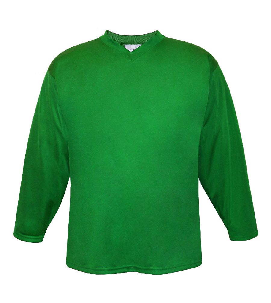 картинка Хоккейный свитер тренировочный взрослый (зеленый) интерлок от магазина LutchShop.ru