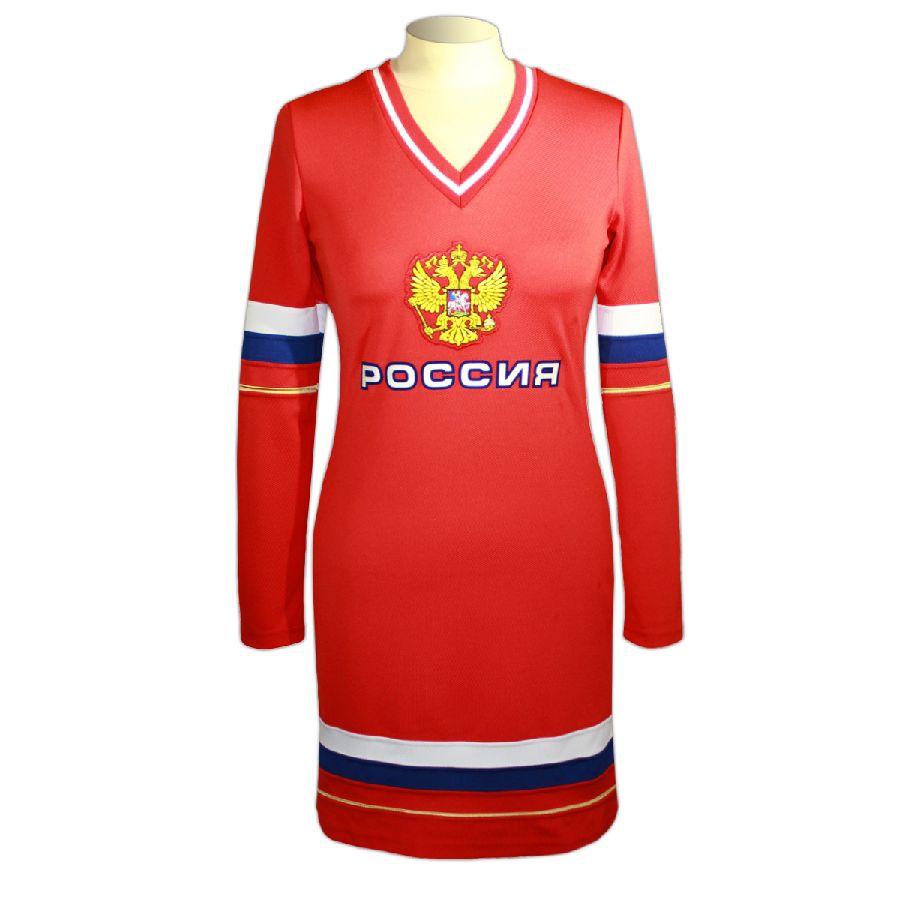 картинка Платье Россия детское красное от магазина LutchShop.ru