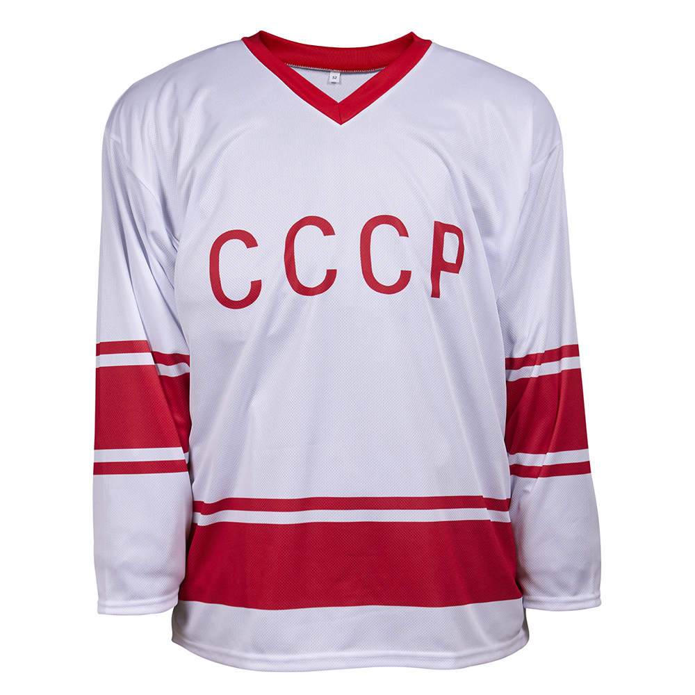 картинка Свитер хоккейный СССР, без номера и фамилии от магазина LutchShop.ru