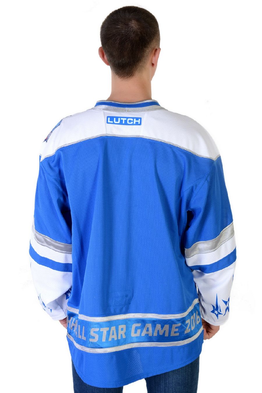 картинка Свитер хоккейный All Star голубой анатомический от магазина LutchShop.ru