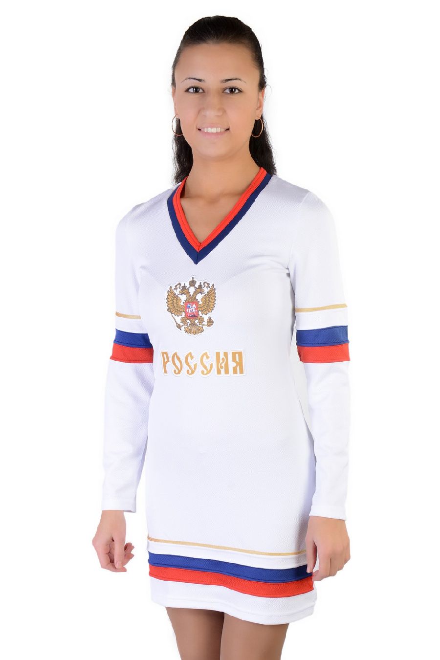 картинка Платье Россия белое от магазина LutchShop.ru