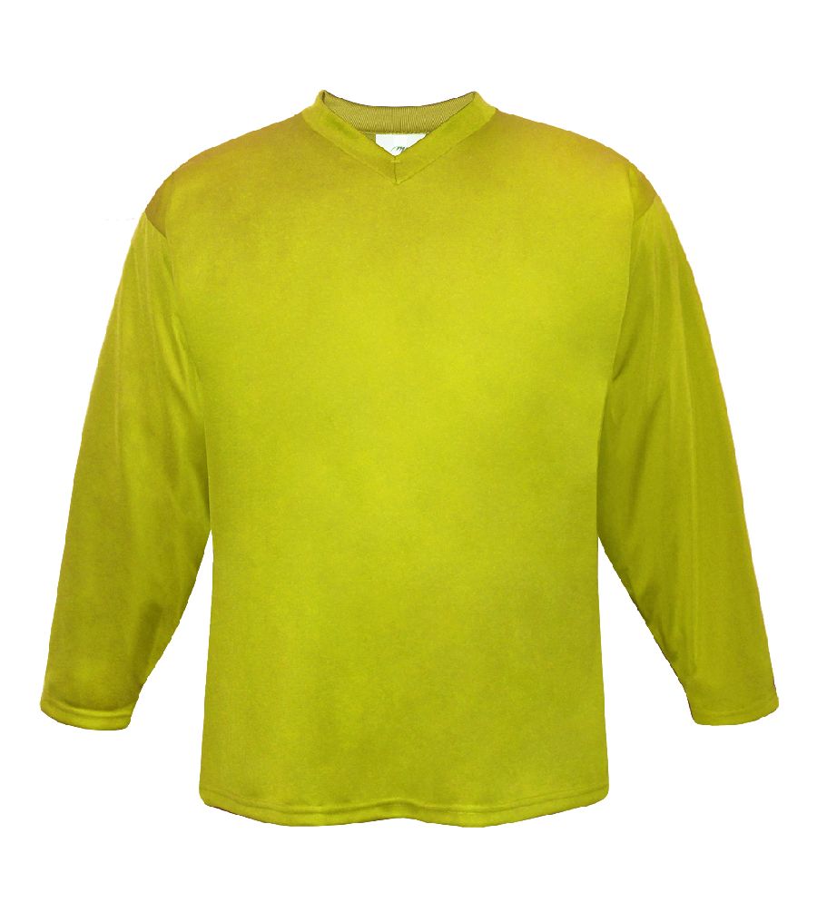 картинка Хоккейный свитер тренировочный детский (желтый) интерлок от магазина LutchShop.ru