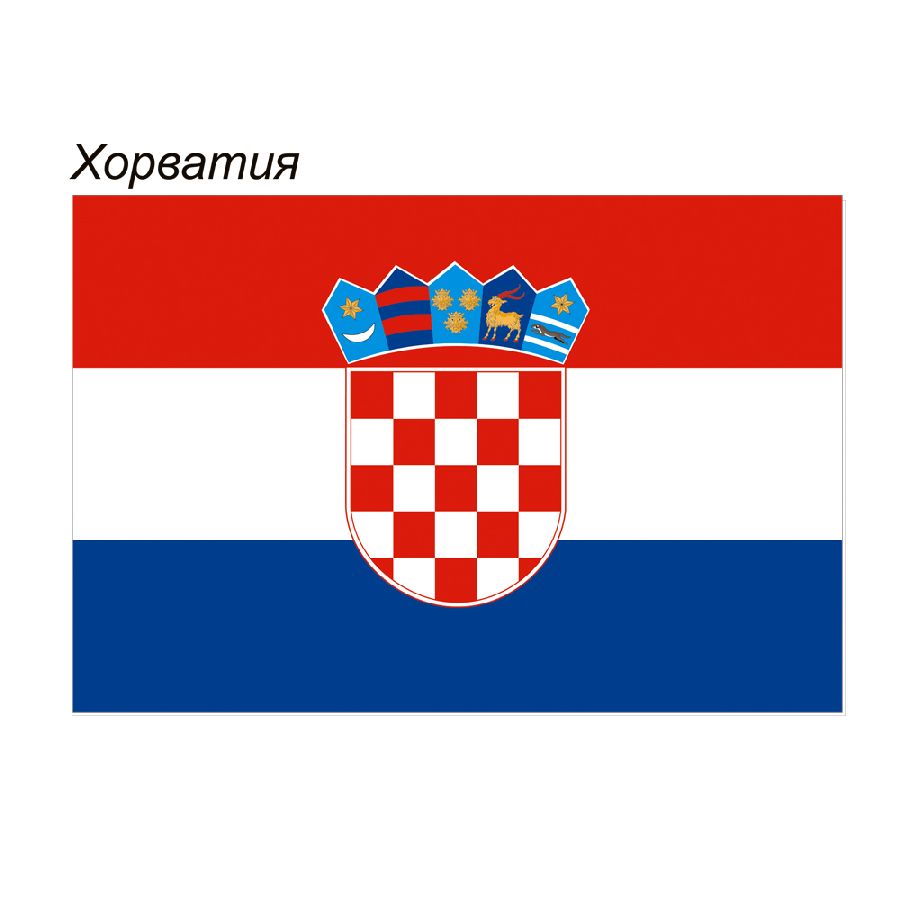 картинка Флаг Хорватии от магазина LutchShop.ru