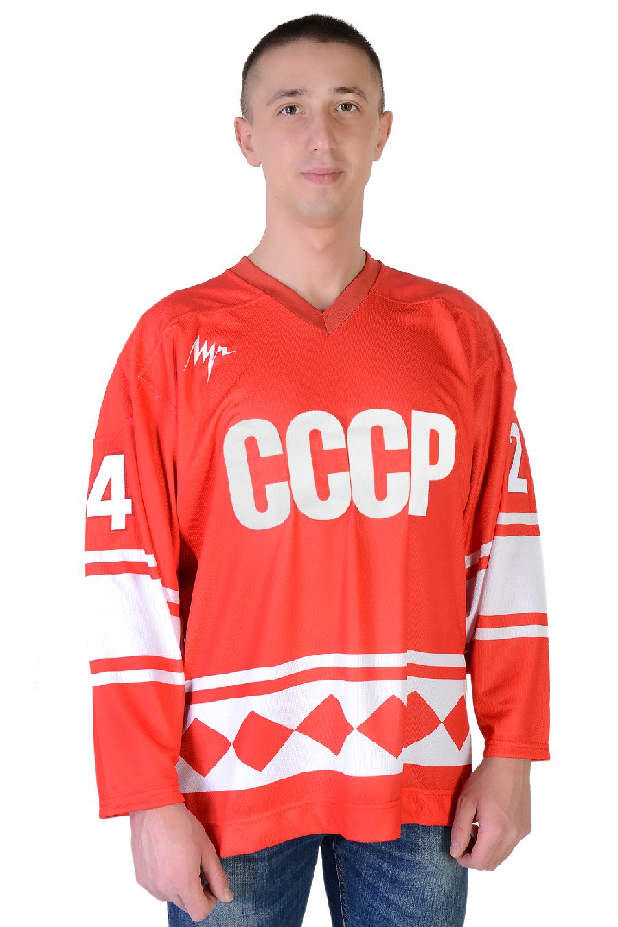 картинка Свитер хоккейный профессиональный СССР от магазина LutchShop.ru