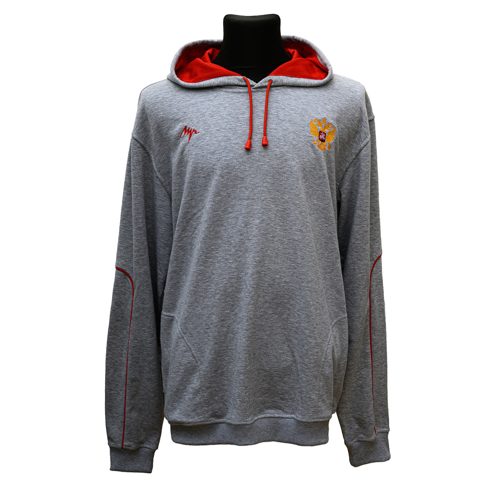 картинка Толстовка Россия серая от магазина LutchShop.ru