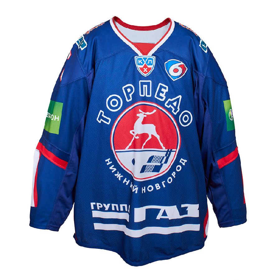 картинка Свитер хоккейный ХК Торпедо синий от магазина LutchShop.ru