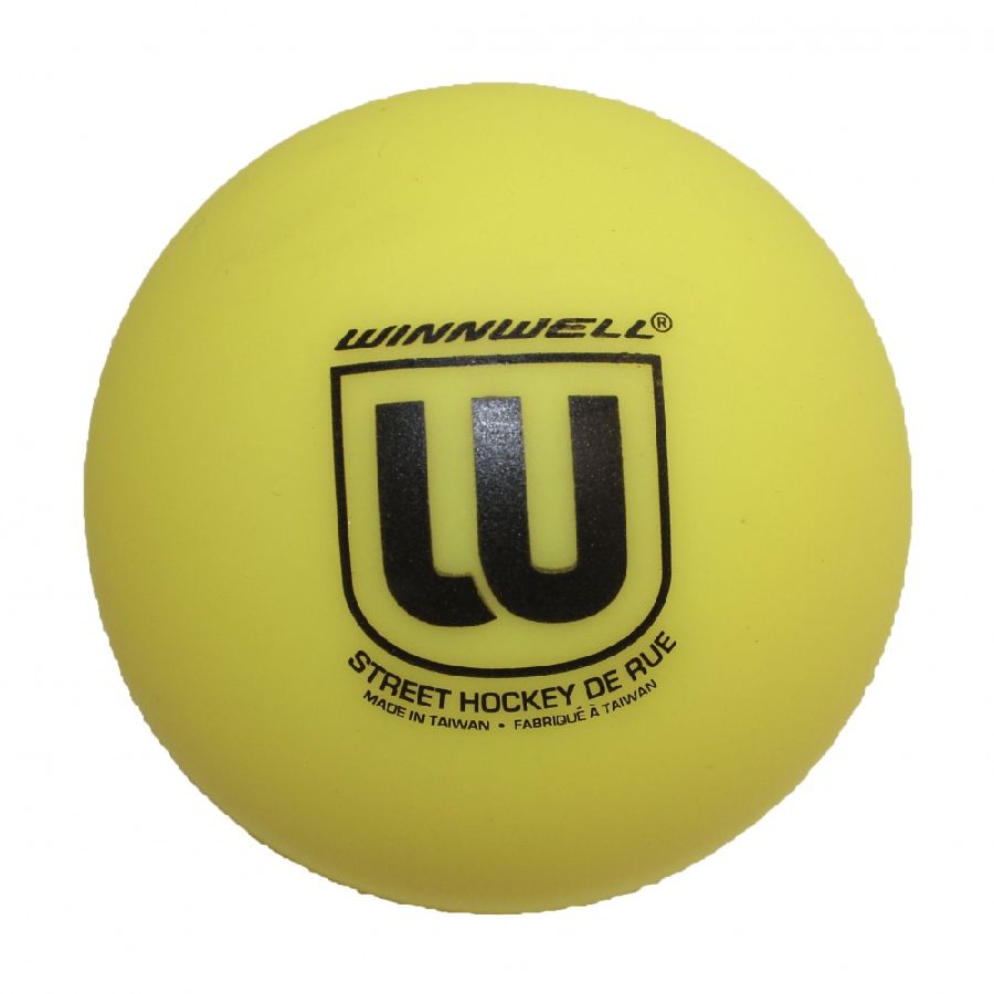 картинка Мяч для стрит-хоккея Winnwell soft yellow  от магазина LutchShop.ru