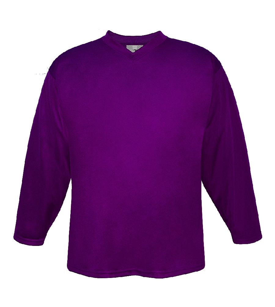 картинка Хоккейный свитер тренировочный детский (фиолетовый) капа от магазина LutchShop.ru