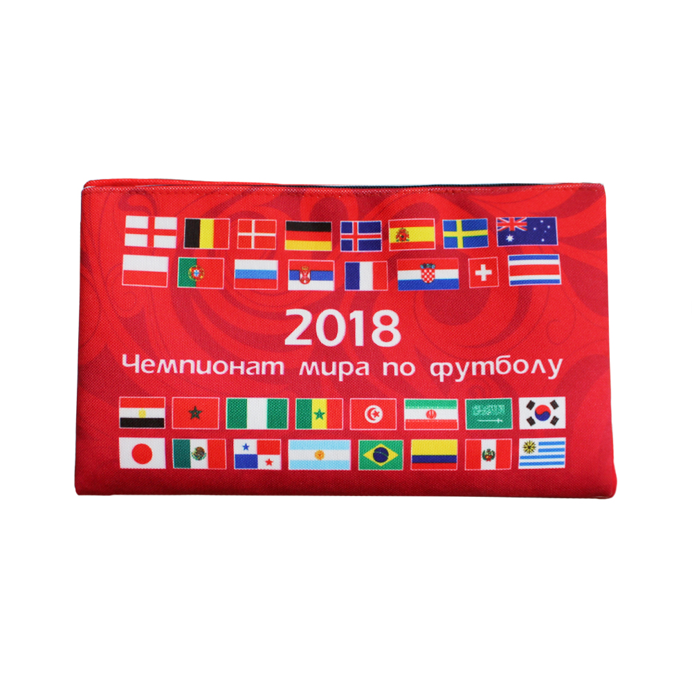 картинка Пенал чемпионат мира по футболу 2018 красный от магазина LutchShop.ru