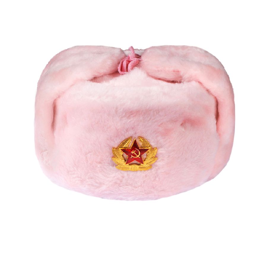 картинка Шапка ушанка светло-розовая от магазина LutchShop.ru