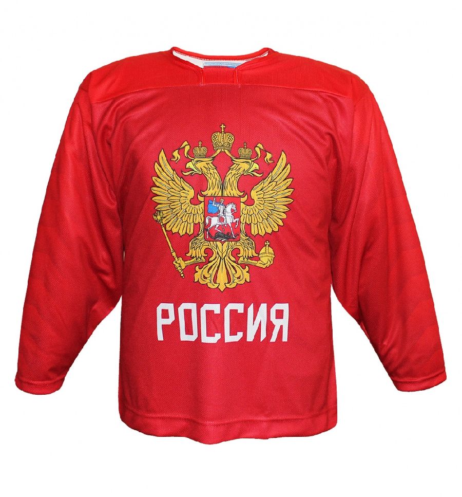 картинка Хоккейный свитер Сборной России NEW красный реплика от магазина LutchShop.ru