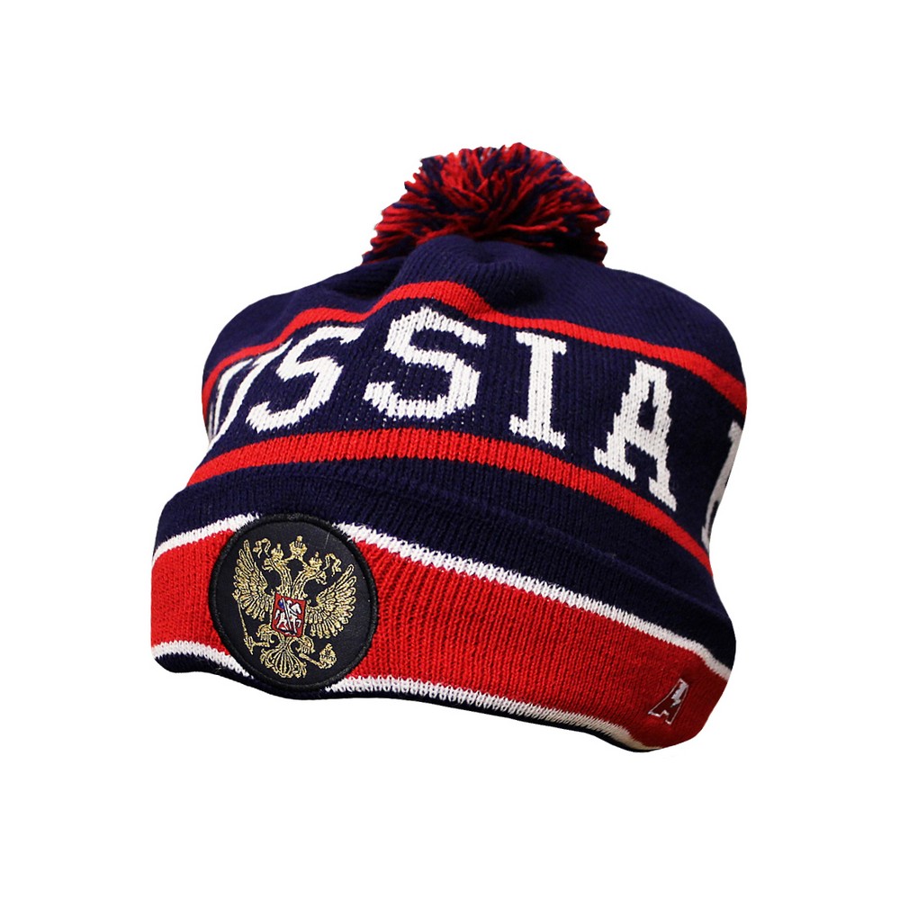 картинка Шапка Russia (с помпоном) от магазина LutchShop.ru