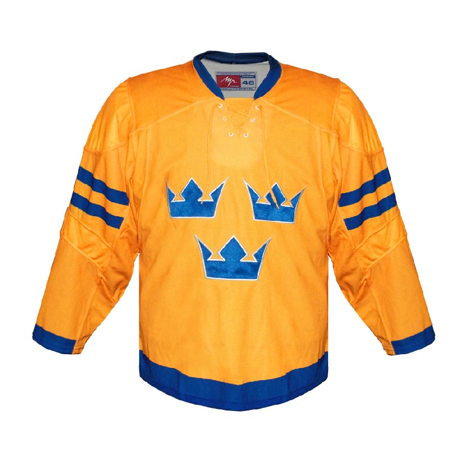 картинка Хоккейный свитер сборной Швеции от магазина LutchShop.ru