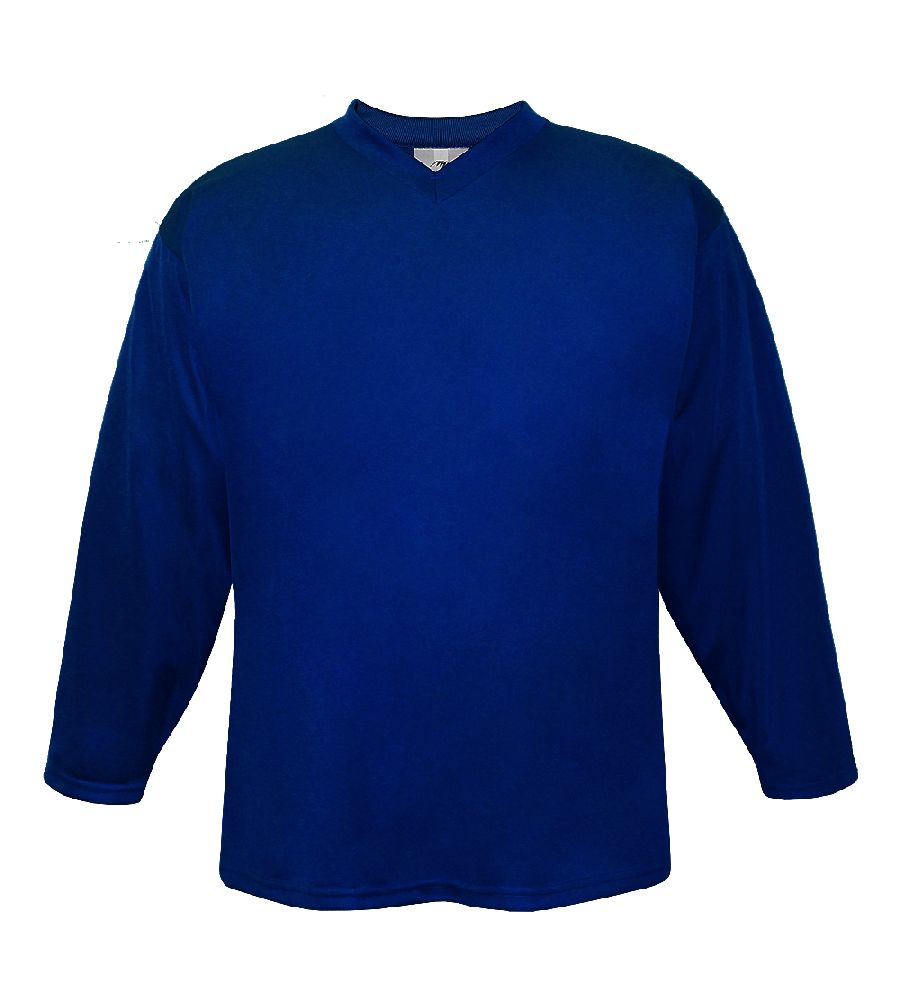 картинка Хоккейный свитер тренировочный детский (синий) интерлок от магазина LutchShop.ru