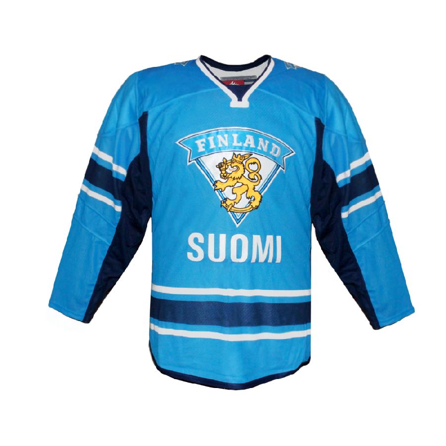 картинка Хоккейный свитер сборной Финляндии от магазина LutchShop.ru