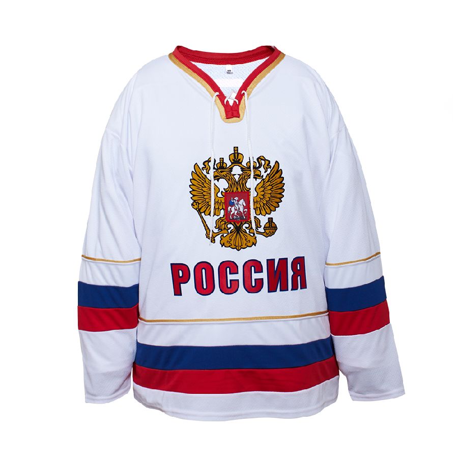 картинка Хоккейный свитер Сборная России белый от магазина LutchShop.ru