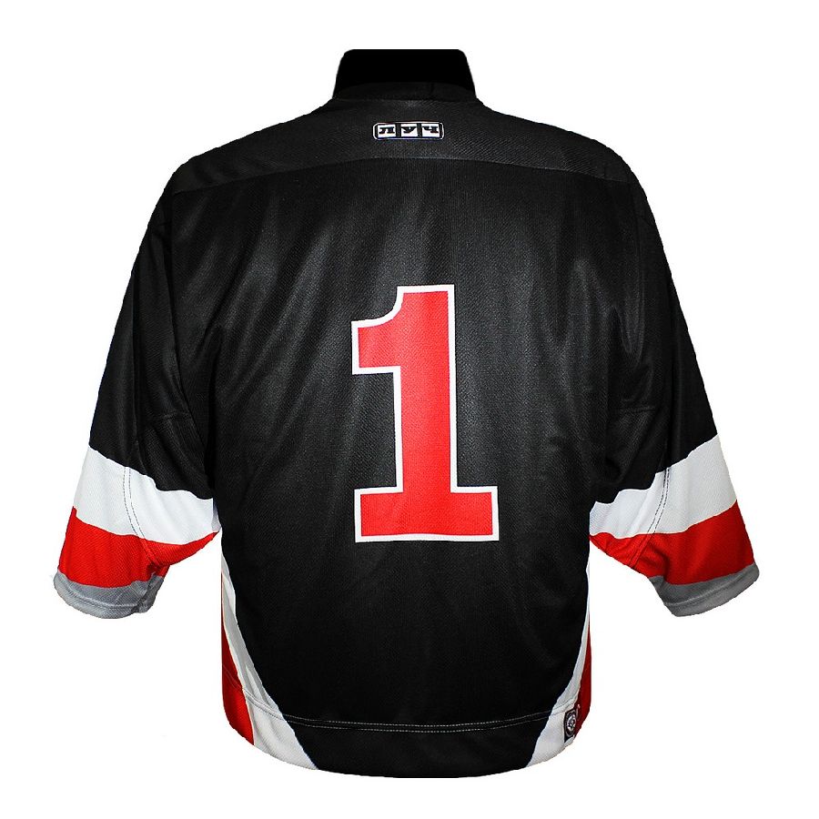 картинка Хоккейный свитер Ирбис (черный) от магазина LutchShop.ru