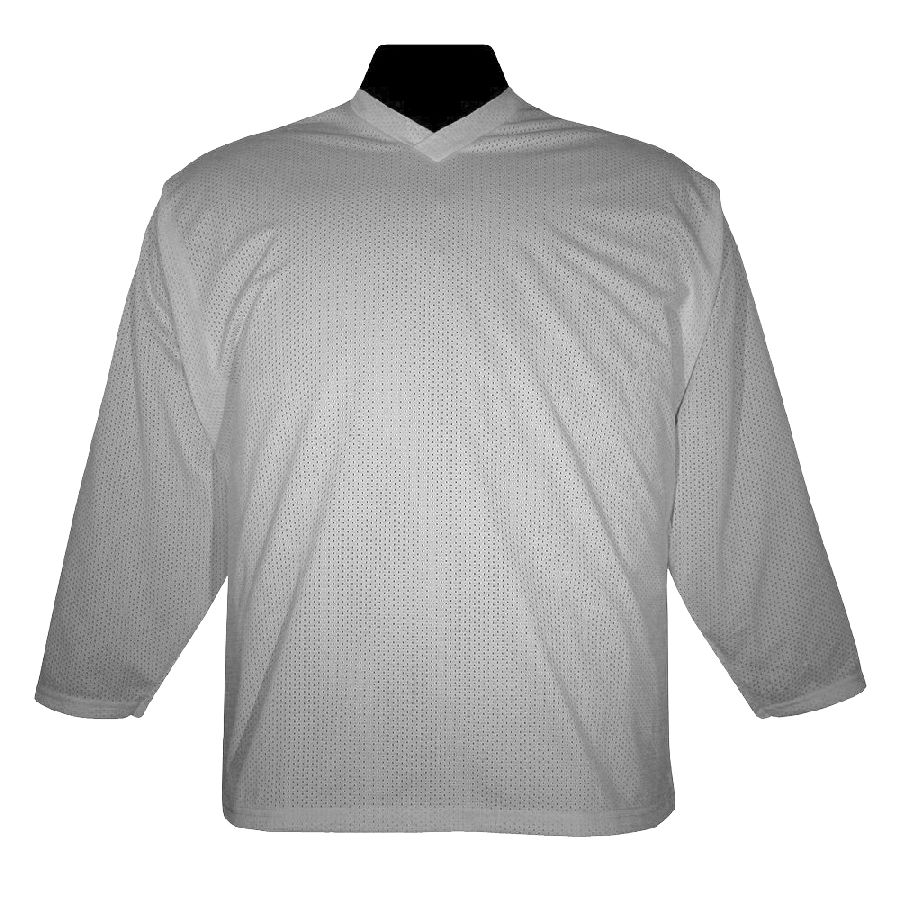 картинка Хоккейный свитер тренировочный взрослый вратарский (серый) сетка от магазина LutchShop.ru