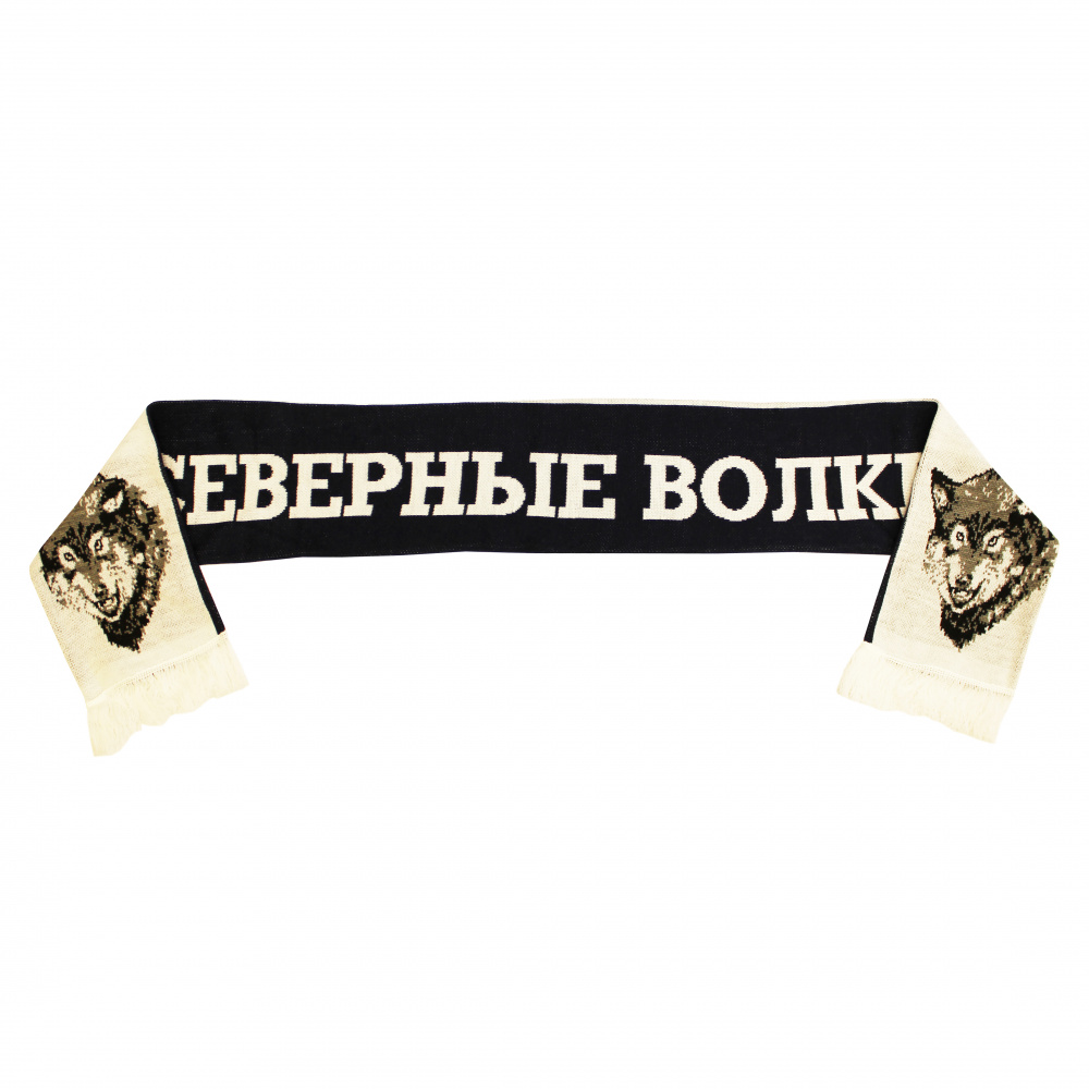 картинка Шарф вязанный Северные Волки от магазина LutchShop.ru
