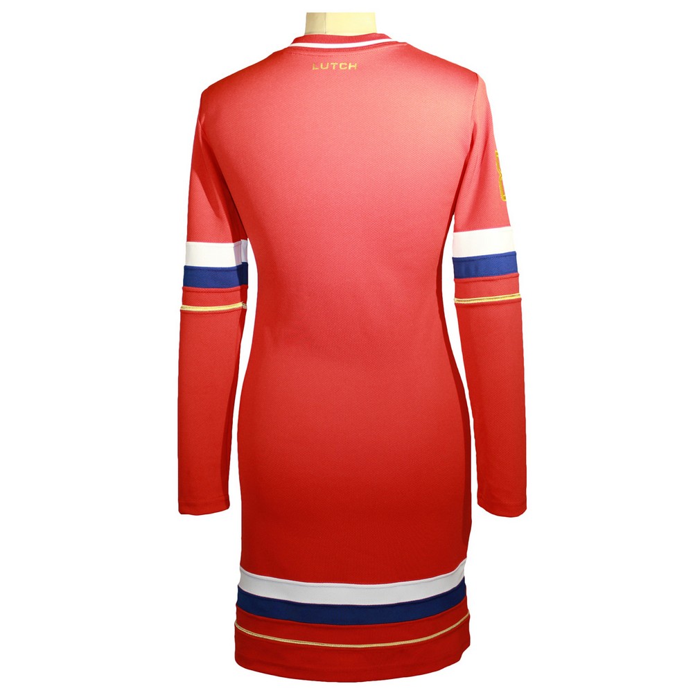 картинка Платье Россия красное от магазина LutchShop.ru
