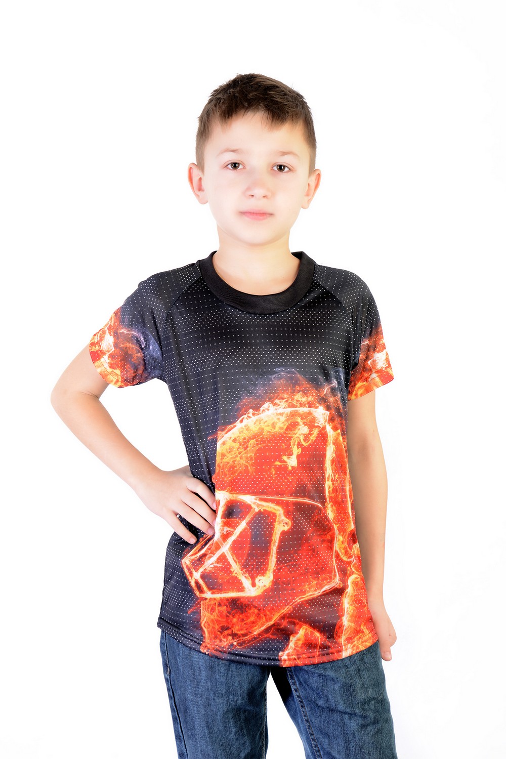 картинка Футболка огонь от магазина LutchShop.ru