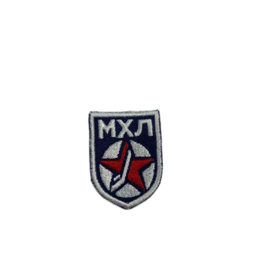 картинка Нашивка/шеврон  МХЛ 30*40мм от магазина LutchShop.ru