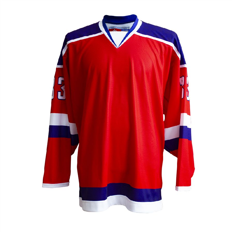картинка Свитер хоккейный игровой (красный) от магазина LutchShop.ru