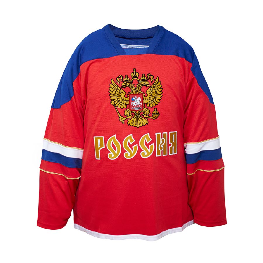 картинка Хоккейный свитер Сборная России с вышивкой от магазина LutchShop.ru