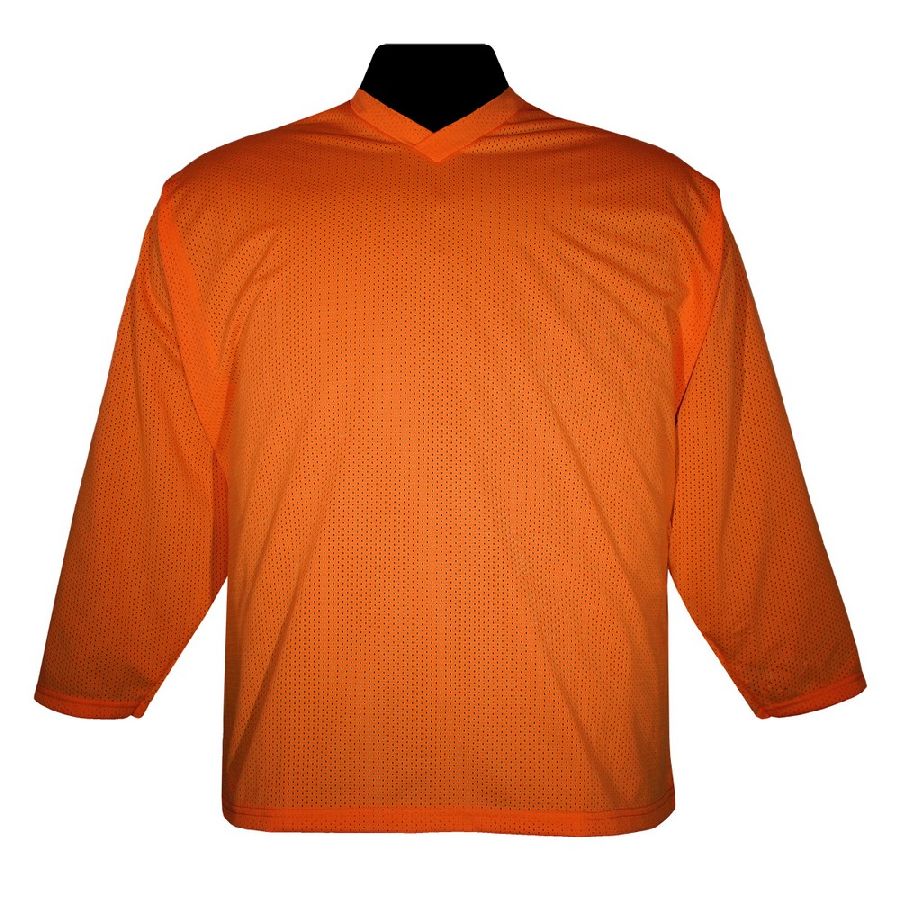 картинка Хоккейный свитер взрослый вратарский (оранжевый) сетка от магазина LutchShop.ru