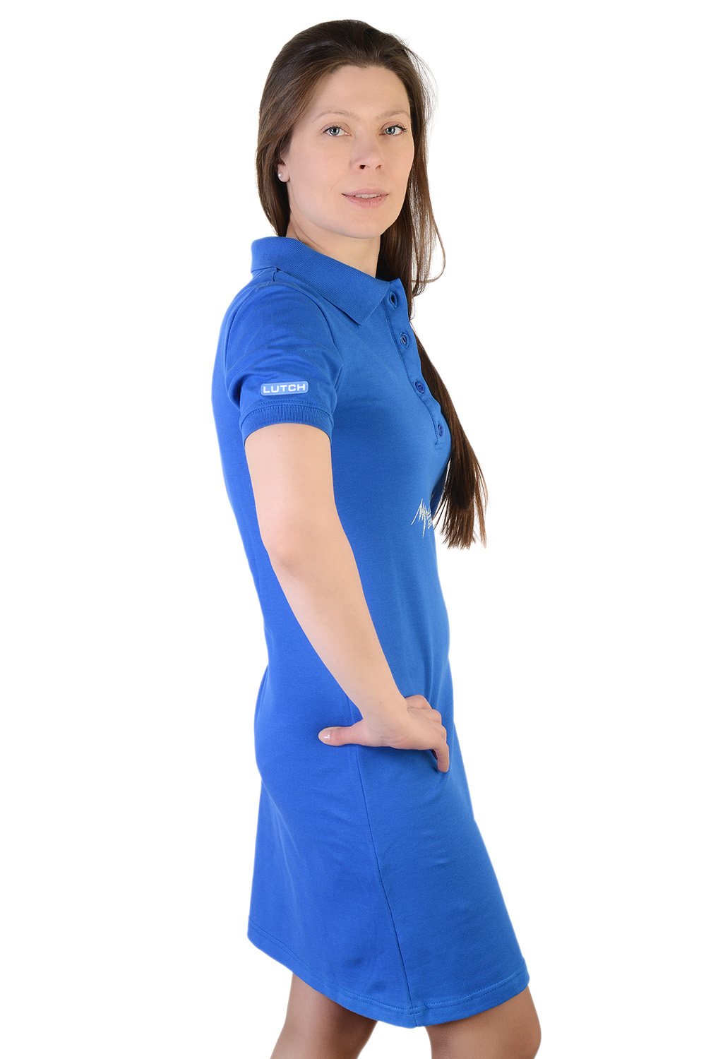 картинка Платье женское Луч синее от магазина LutchShop.ru