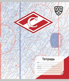 картинка Тетрадь КХЛ ХК Спартак  от магазина LutchShop.ru