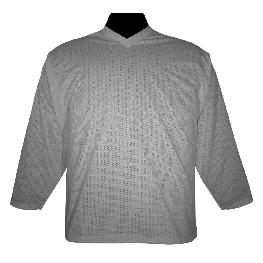 картинка Хоккейный свитер тренировочный взрослый (серый) сетка от магазина LutchShop.ru