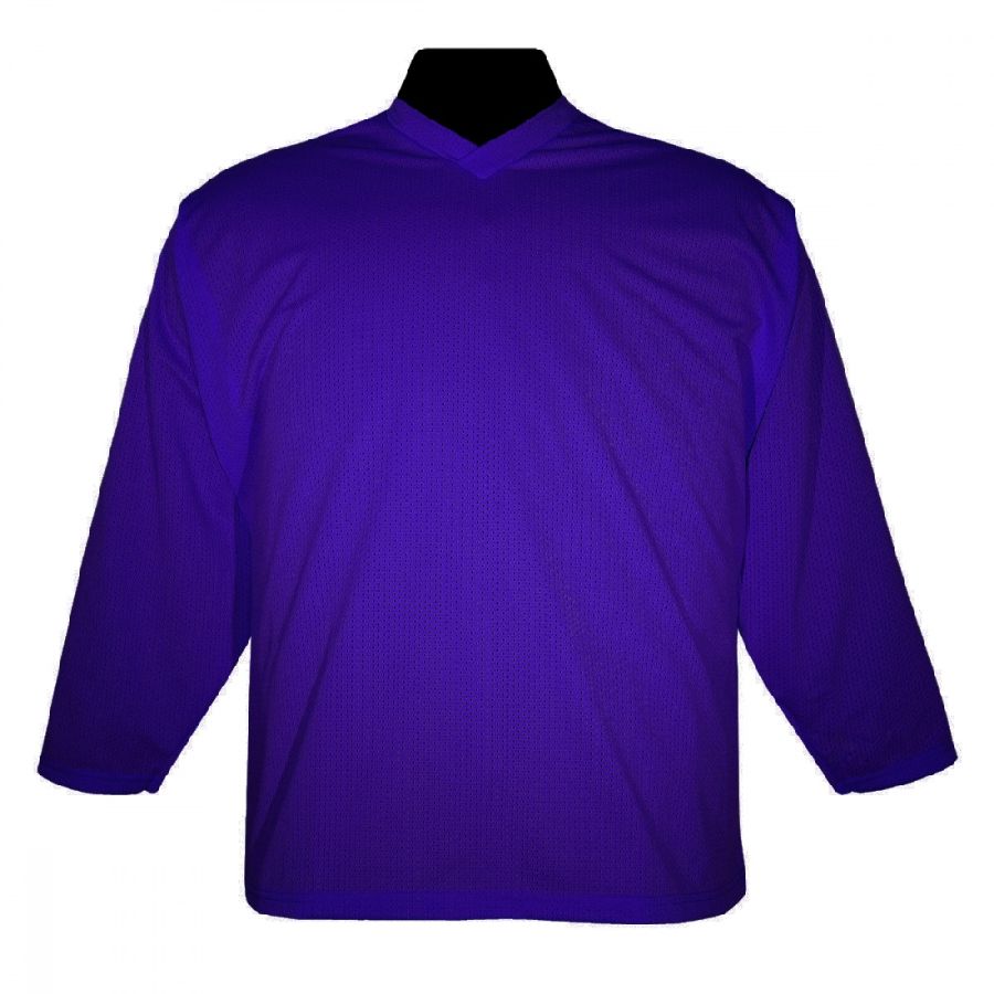 картинка Хоккейный свитер тренировочный детский (фиолетовый) сетка от магазина LutchShop.ru