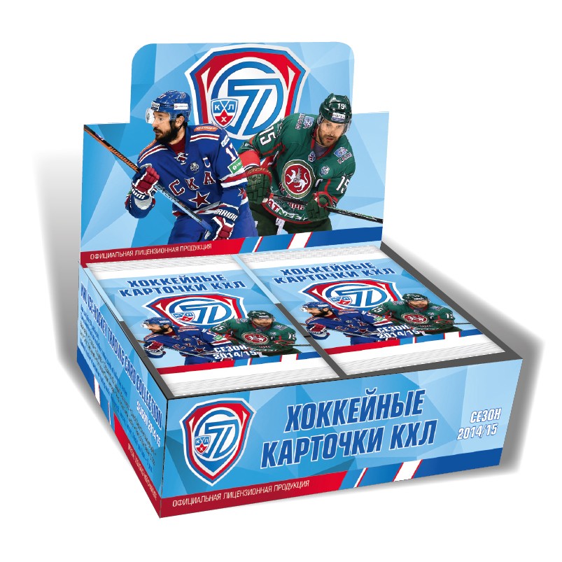 картинка Бокс с хоккейными карточками КХЛ от магазина LutchShop.ru