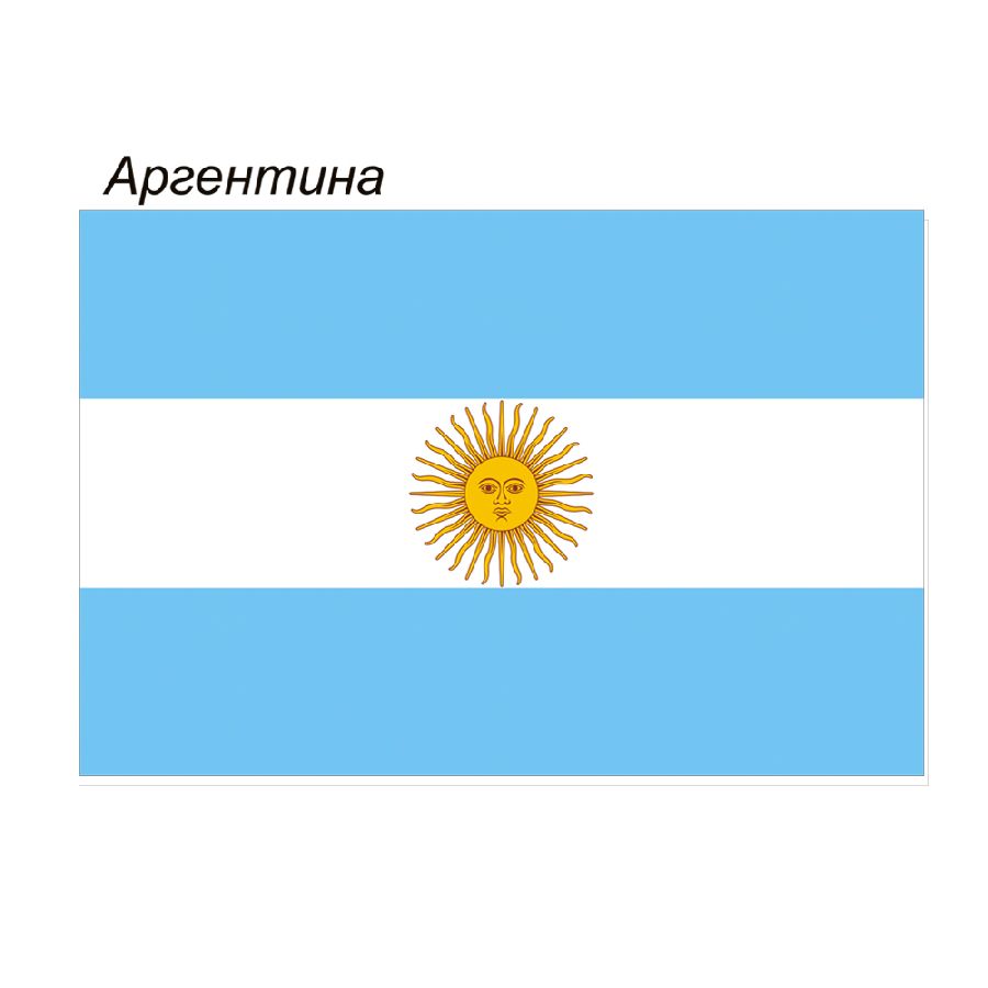 картинка Флаг Аргентины от магазина LutchShop.ru