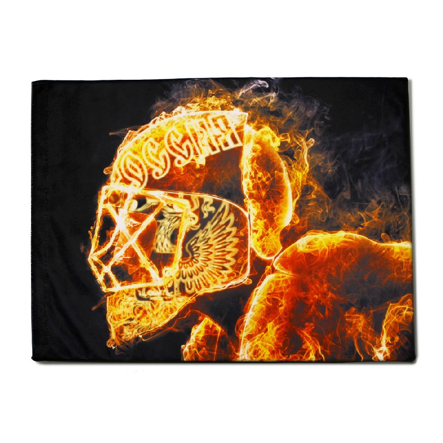 картинка Коврик 40x52 хоккейный "Огненный вратарь" от магазина LutchShop.ru
