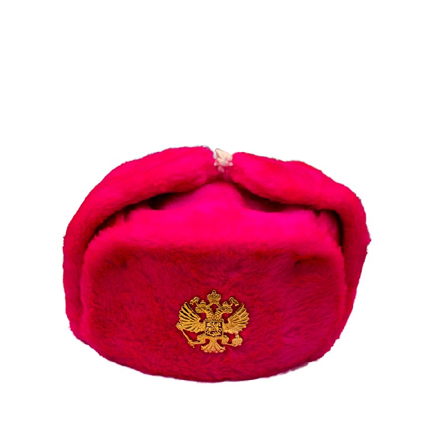 картинка Шапка ушанка ярко-розовая от магазина LutchShop.ru