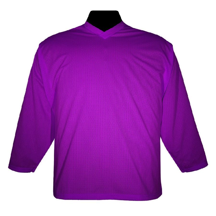 картинка Хоккейный свитер тренировочный взрослый вратарский (фиолетовый) сетка от магазина LutchShop.ru
