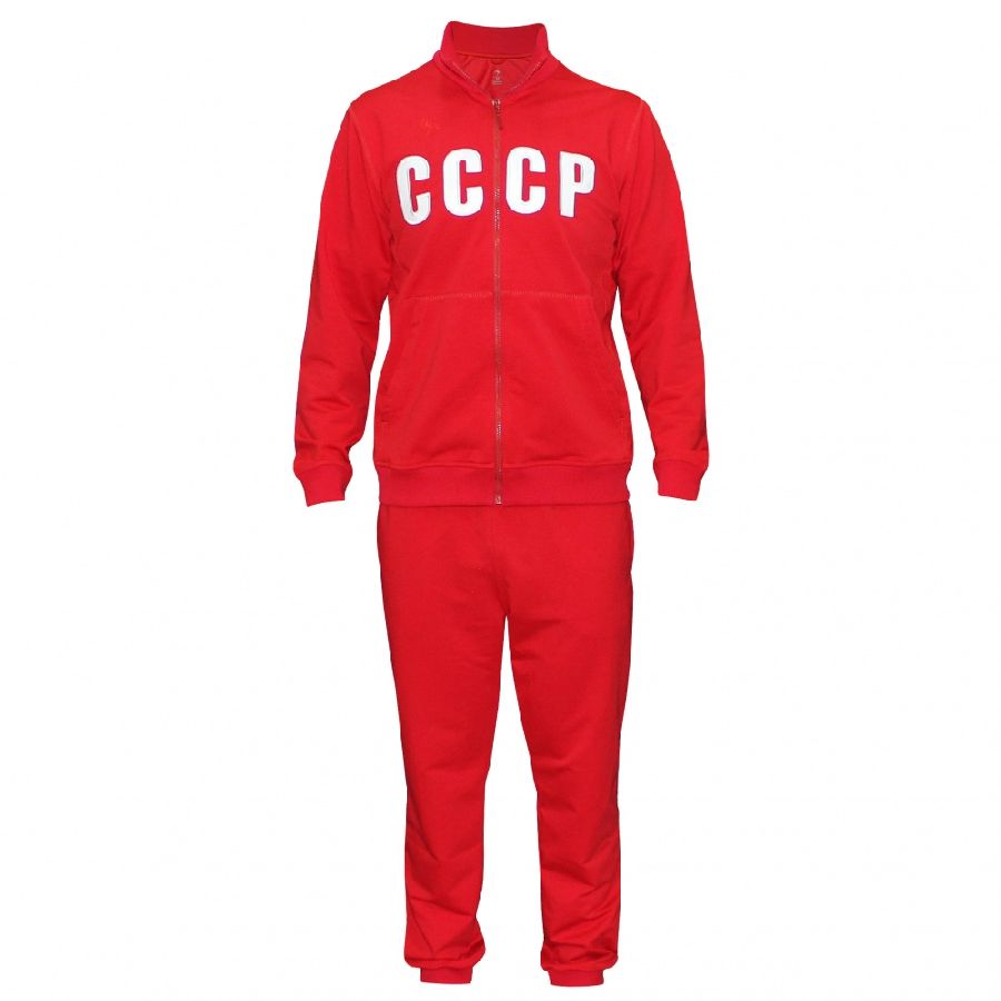 Костюм спортивный СССР (красный) купить в интернет-магазине LutchShop.ru