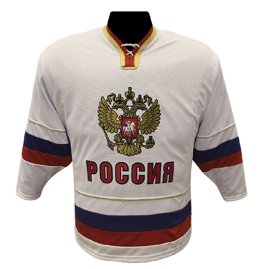 картинка Хоккейный свитер Сборная России белый от магазина LutchShop.ru